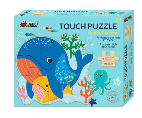 Avenir Puzzle sensoryczne zwierzęta wodne