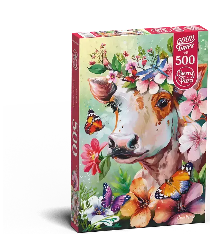 Puzzle 500 cherrypazzi cow wow! 20029