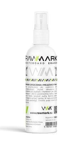 Płyn do tablic suchościeralnych rawmark white board eraser 250 ml