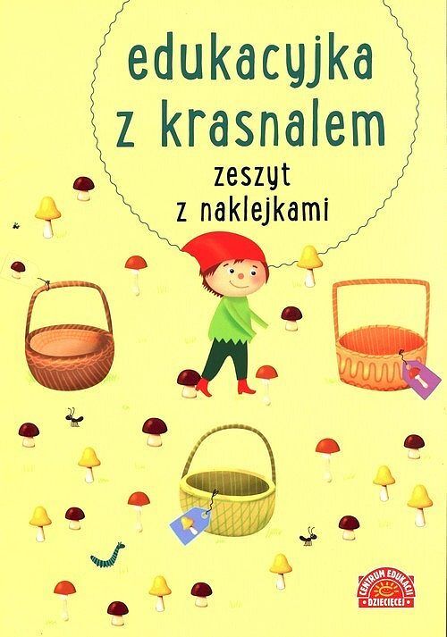 Edukacyjka z krasnalem Zeszyt z naklejkami