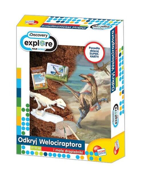 Odkryj Welociraptora