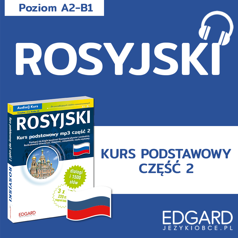 Rosyjski. Kurs podstawowy mp3 część 2 (audiobook MP3)