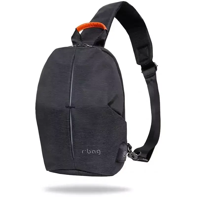Plecak męski na jedno ramię mały r-bag photon black