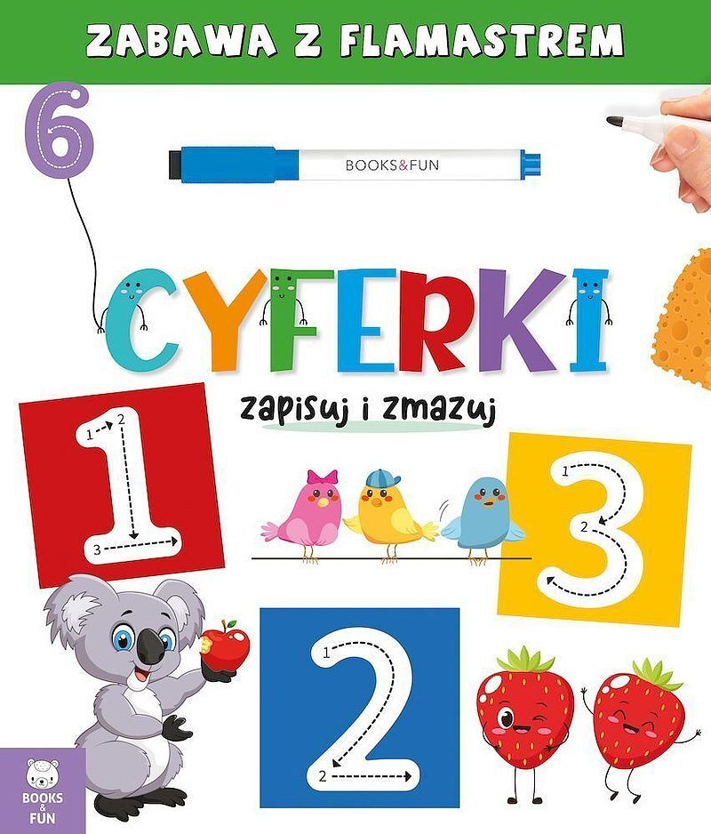 Cyferki. Zapisuj i zmazuj