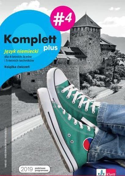Komplett plus 4 zeszyt ćwiczeń + kod dostępu do podręcznika i ćwiczeń interaktywnych