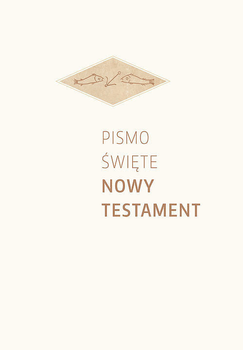 Nowy Testament okładka biała