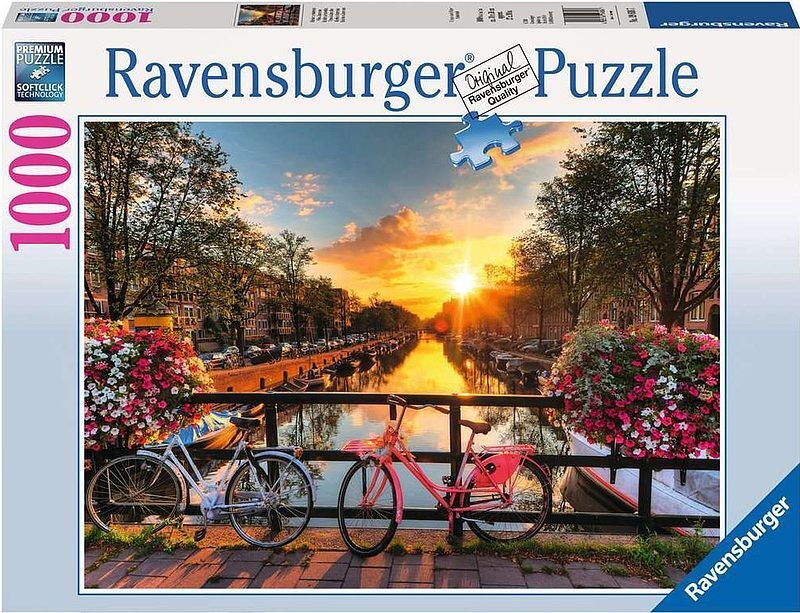 Puzzle 2d 1000 rowery w amsterdamie 19606