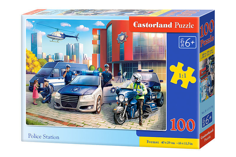 Puzzle 100 Police Station
