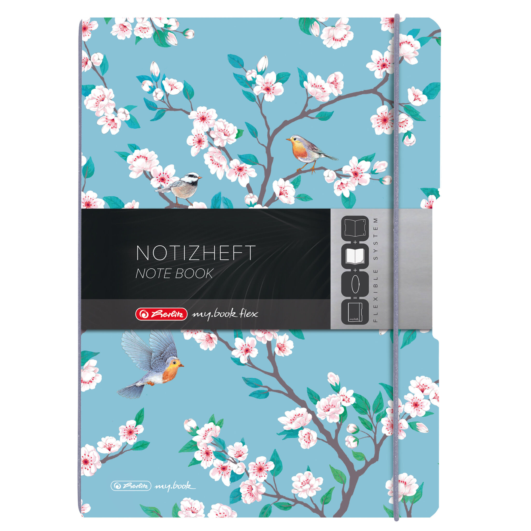 Notes PP A4 2x40k kratka i linia my book flex ladylike