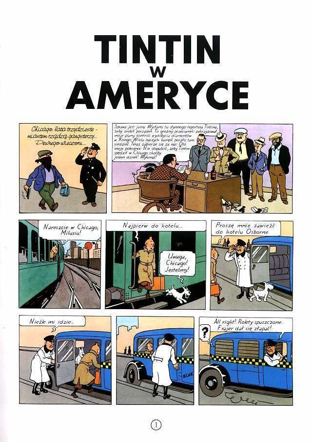 Przygody TinTina - 3 - TinTin w Ameryce