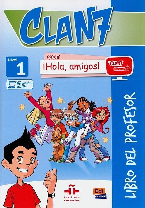 Clan 7 con Hola amigos 1 Przewodnik metodyczny