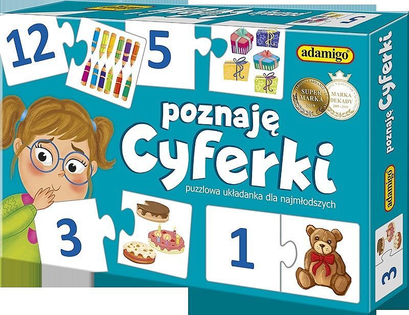 Gra poznaję cyferki
