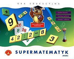 Supermatematyk (maxi). Gra edukacyjna
