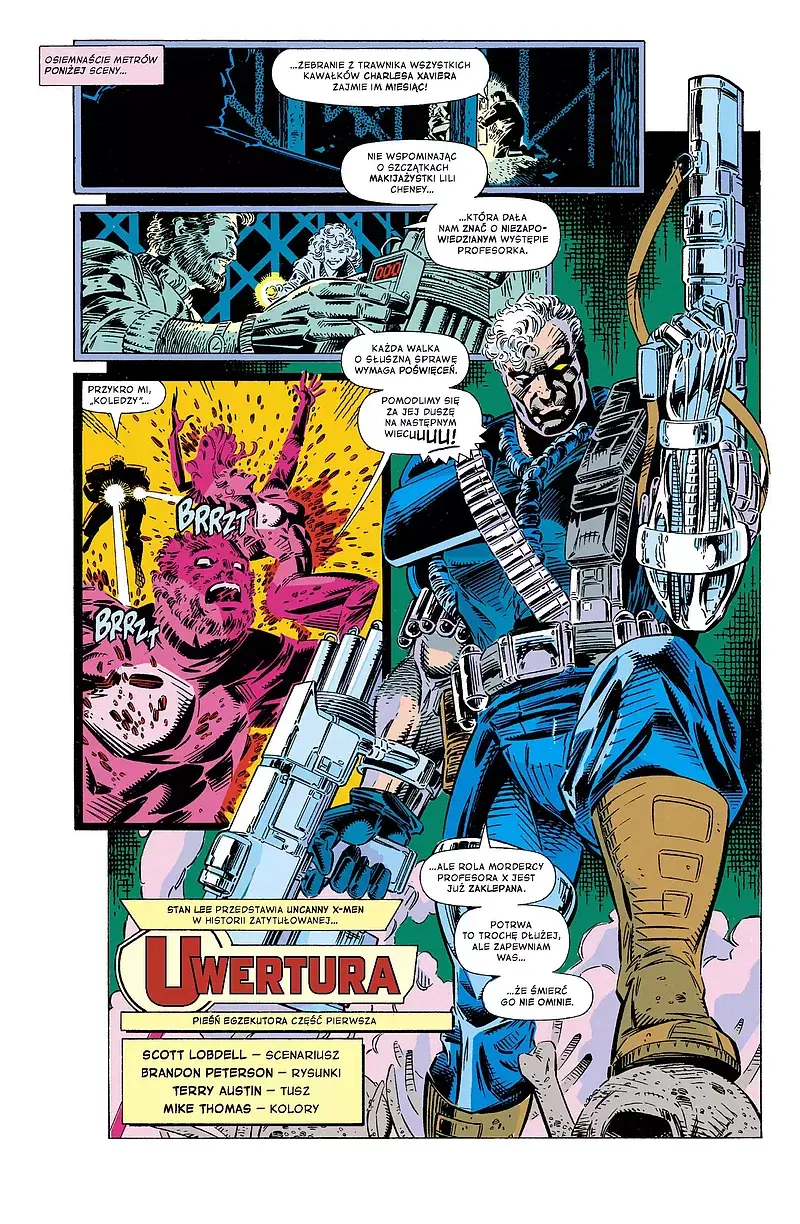 X-Men. Punkty zwrotne - Pieśń egzekutora