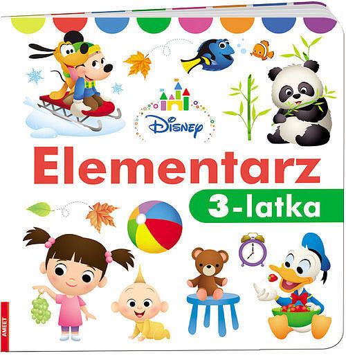 Disney Maluch Elementarz 3-latka