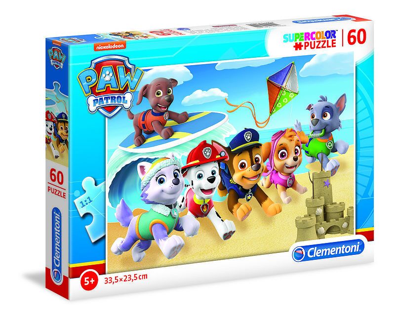 Puzzle Supercolor 60 Paw Patrol