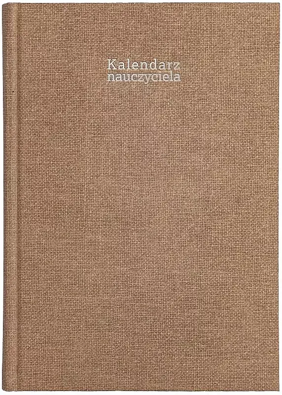 Kalendarz 2024/2025 nauczyciela a5 ekolen beż