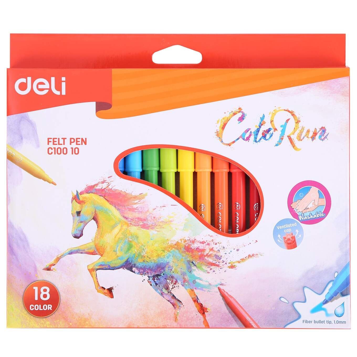 Flamastry ColoRun 18 kolorów