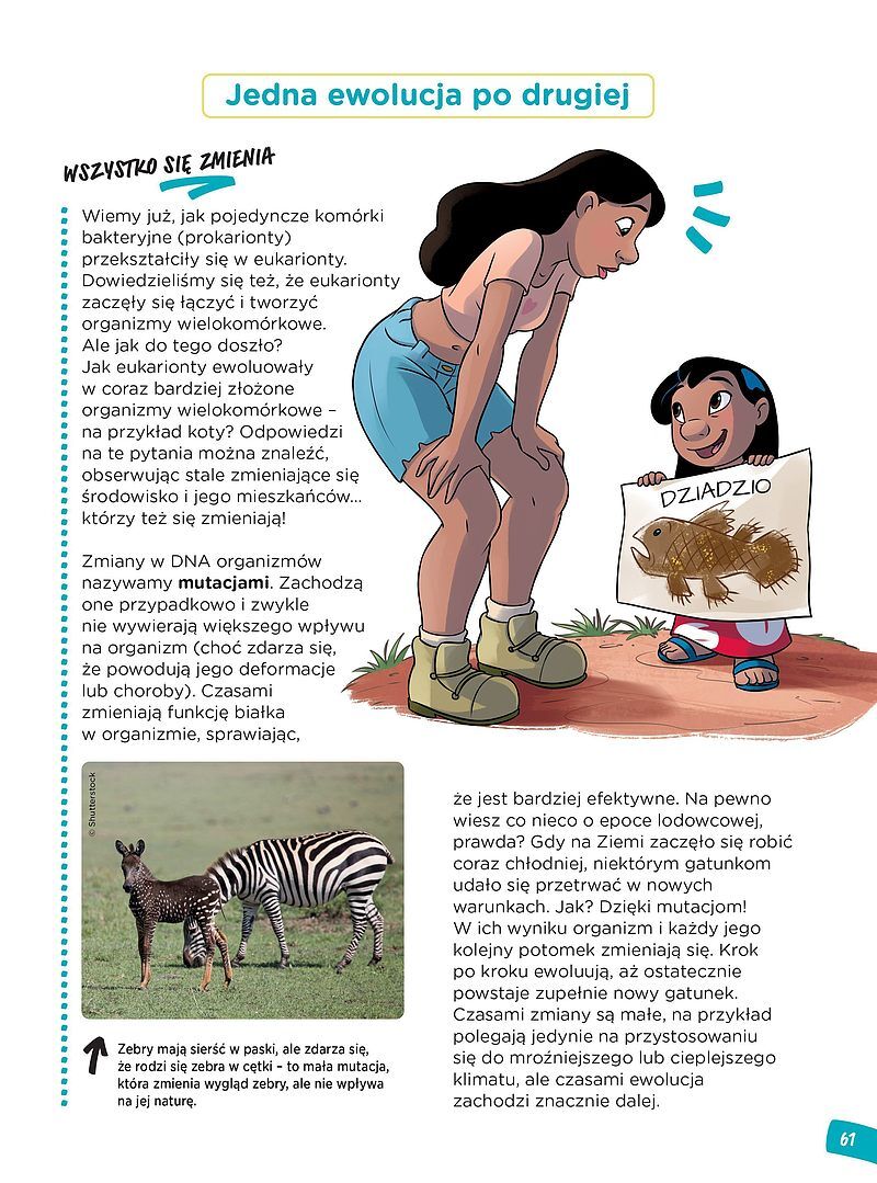 Nauka z komiksem. Genetyka i ewolucja - 01 - Życie