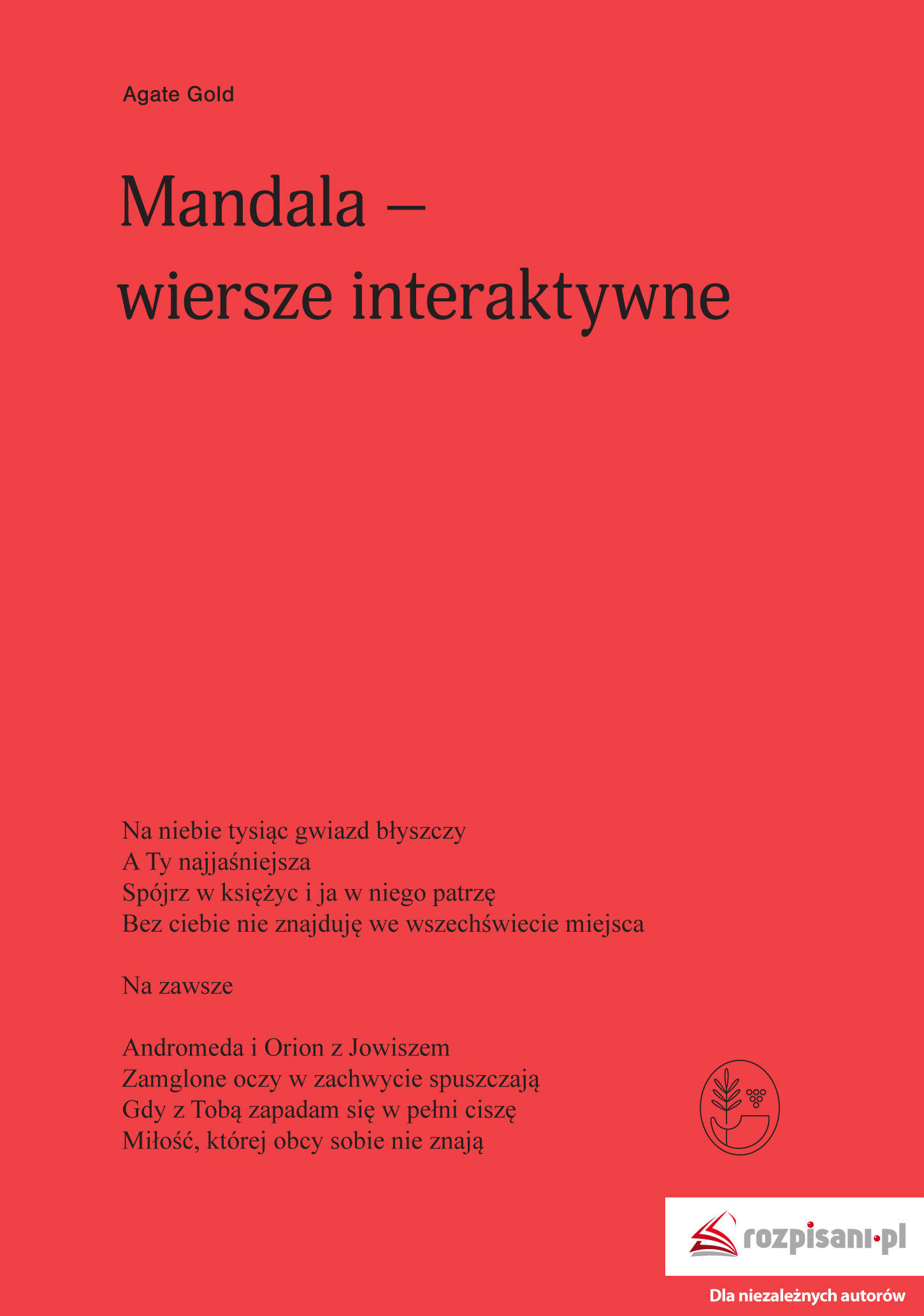 Mandala – wiersze interaktywne