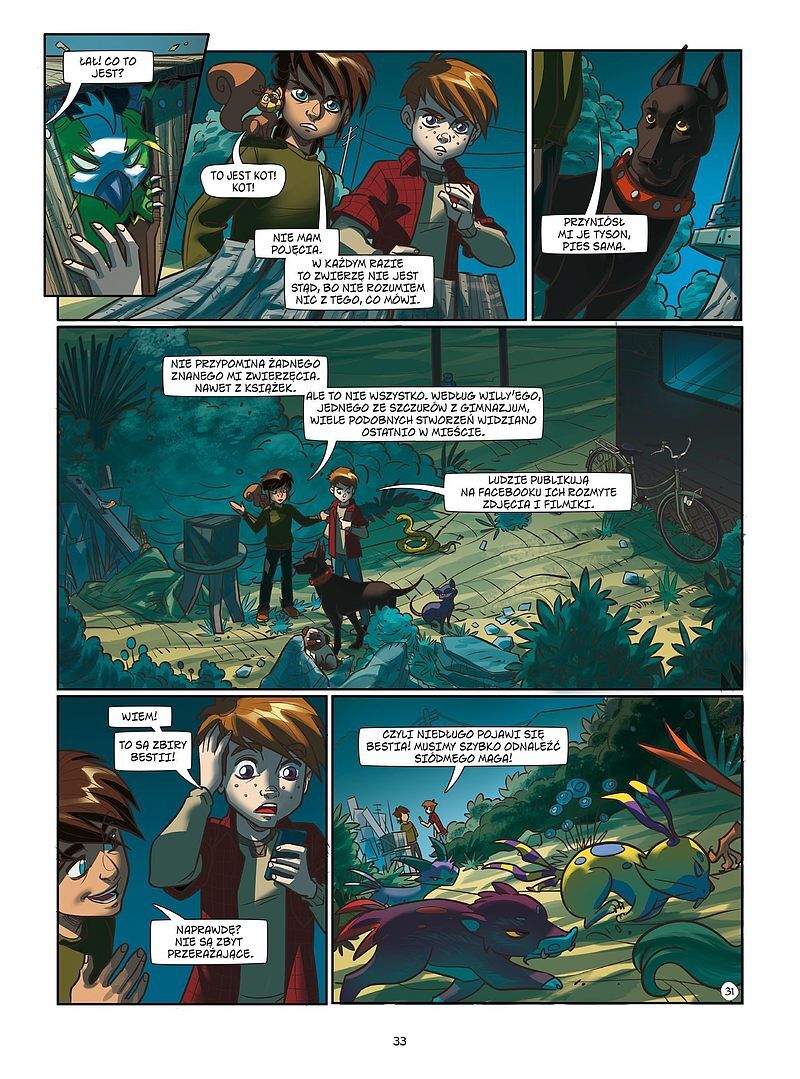 Magiczna 7 - 03 - Bestia powraca!
