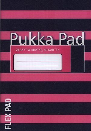 Zeszyt A5 w kratkę. 60 kartek Navy Pink Flex Pad PUKKA PAD