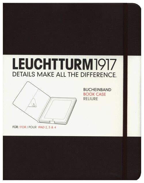 Etui iPad 2-4 Leuchtturm1917 tabaka