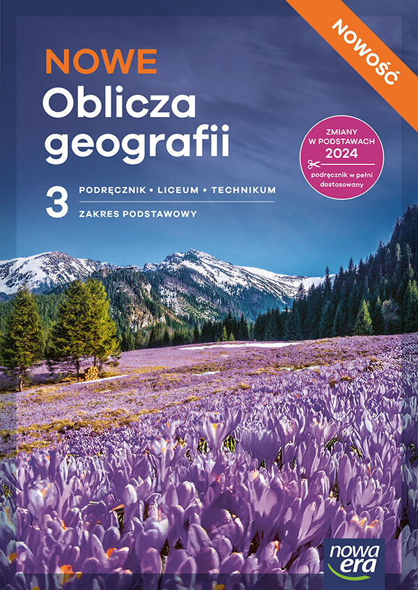 Nowa Geografia NOWE OBLICZA GEOGRAFII podręcznik część 3 zakres podstawowy EDYCJA 2026