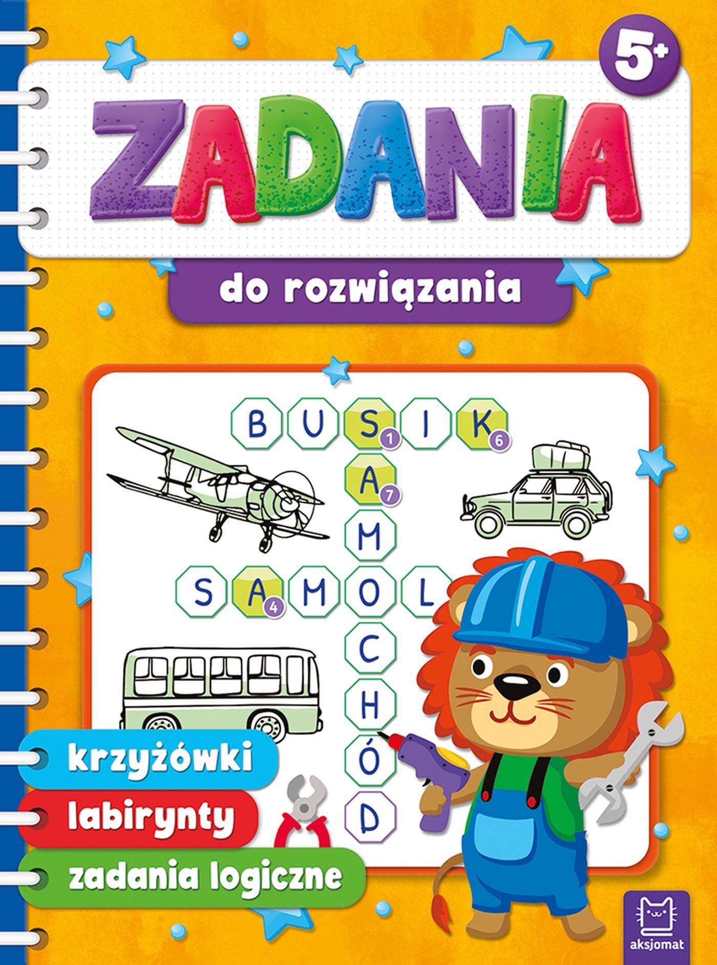 Zadania do rozwiązania. Krzyżówki, labirynty, zadania logiczne