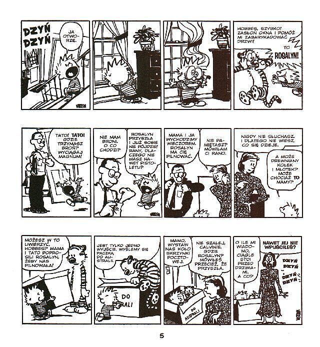 Calvin i Hobbes - 04 - Dziwadła z obcej planety
