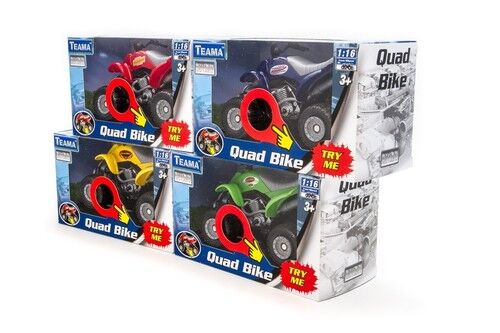 Quad z dźwiękiem 1:16 zielony