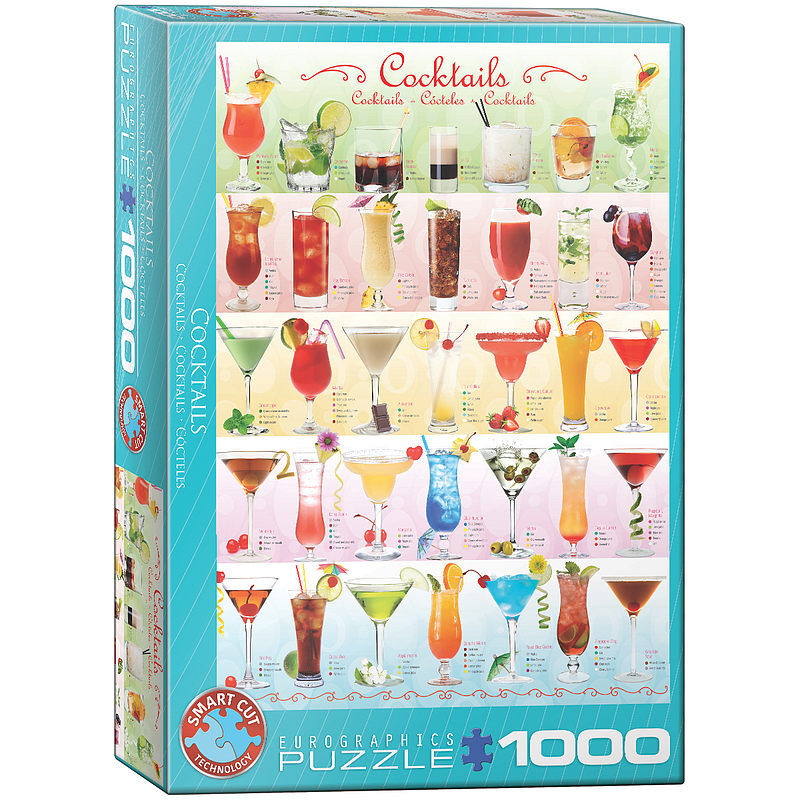 Puzzle 1000 koktajle 6000-0588