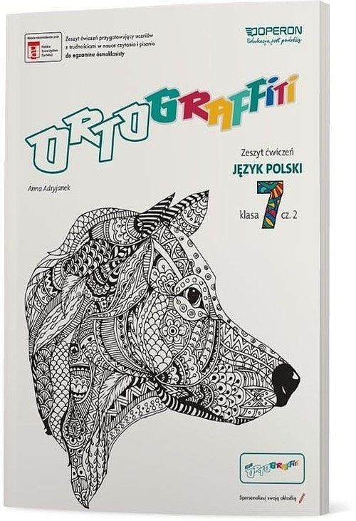 Ortograffiti 7 Język polski Zeszyt ćwiczeń. Część 2