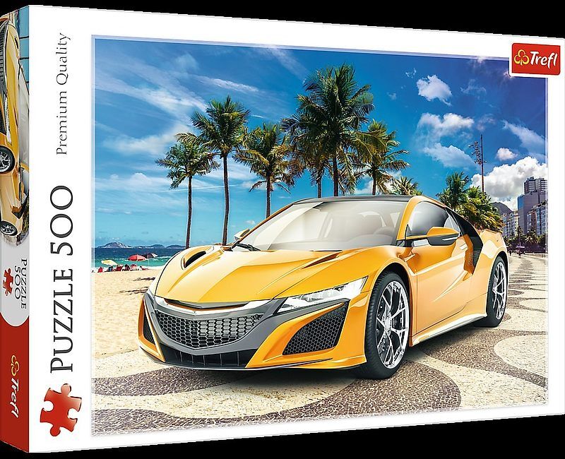 Puzzle 500 letnia przygoda samochód 37381