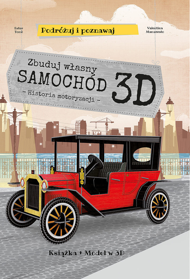 Zbuduj własny samochód 3D. Podróżuj, ucz się i poznawaj