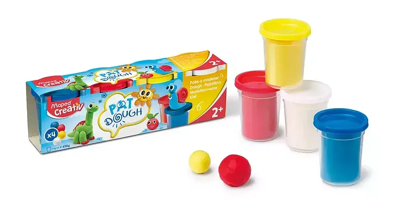 Masa plastyczna 4x120g creativ