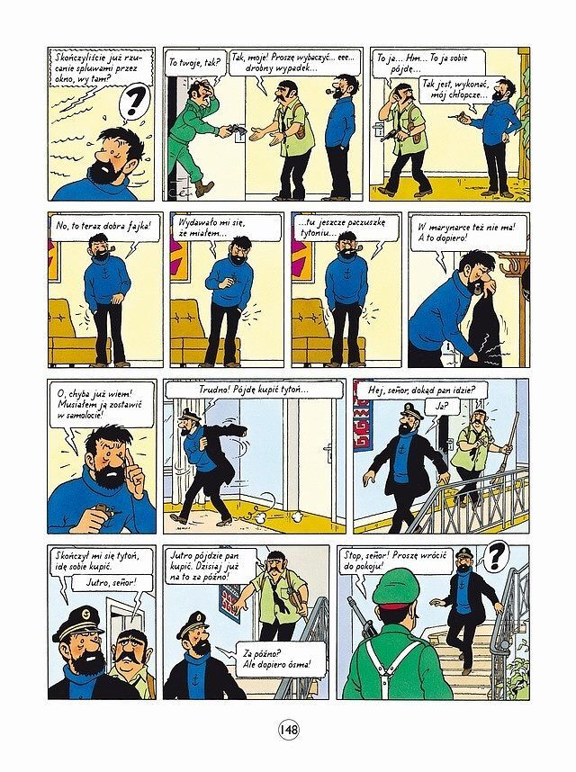 Przygody TinTina - Klejnoty Bianki Castafiore, Lot 714 do Sydney, Tintin i Picarosi, Tintin i Alph-Art