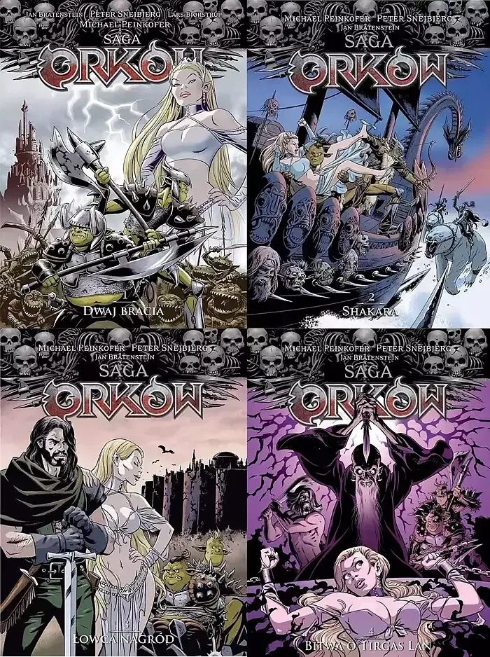Saga Orków - pakiet tomy 01-04