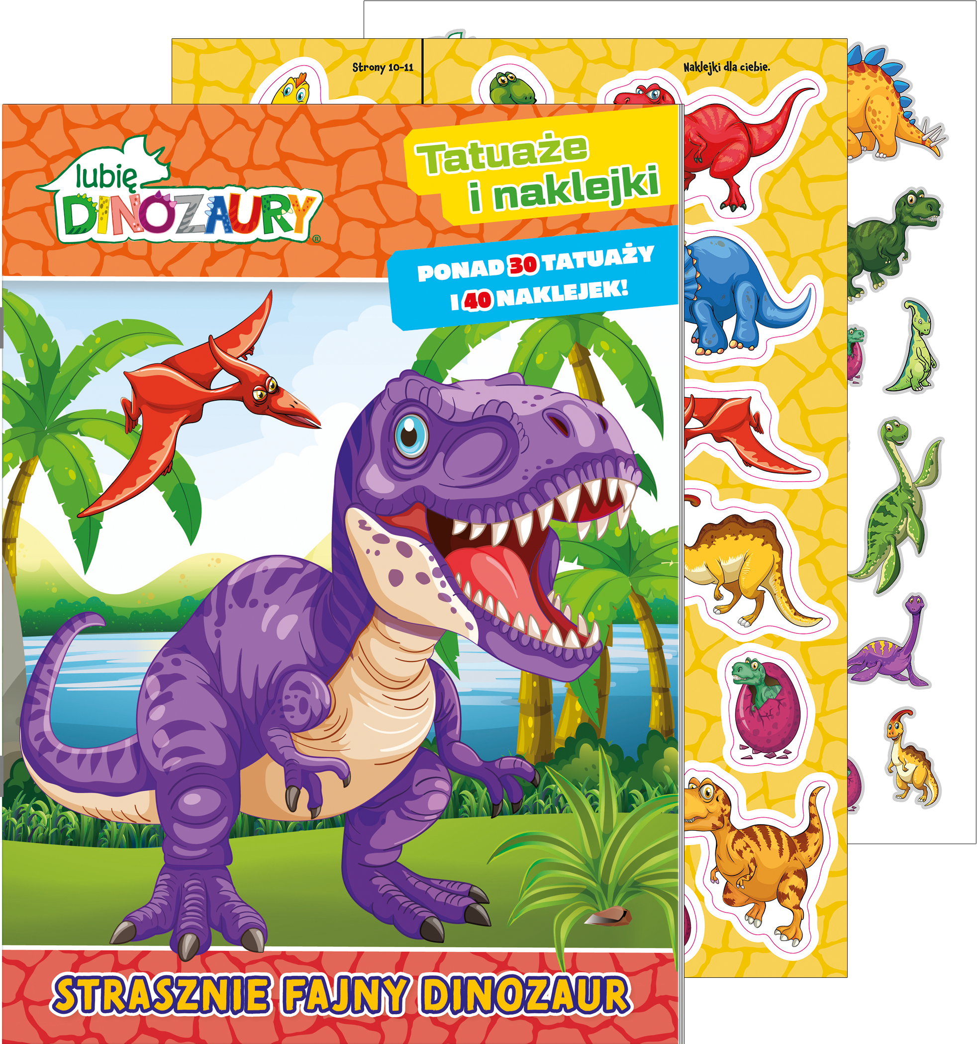 Lubię Dinozaury. Tatuaże i naklejki