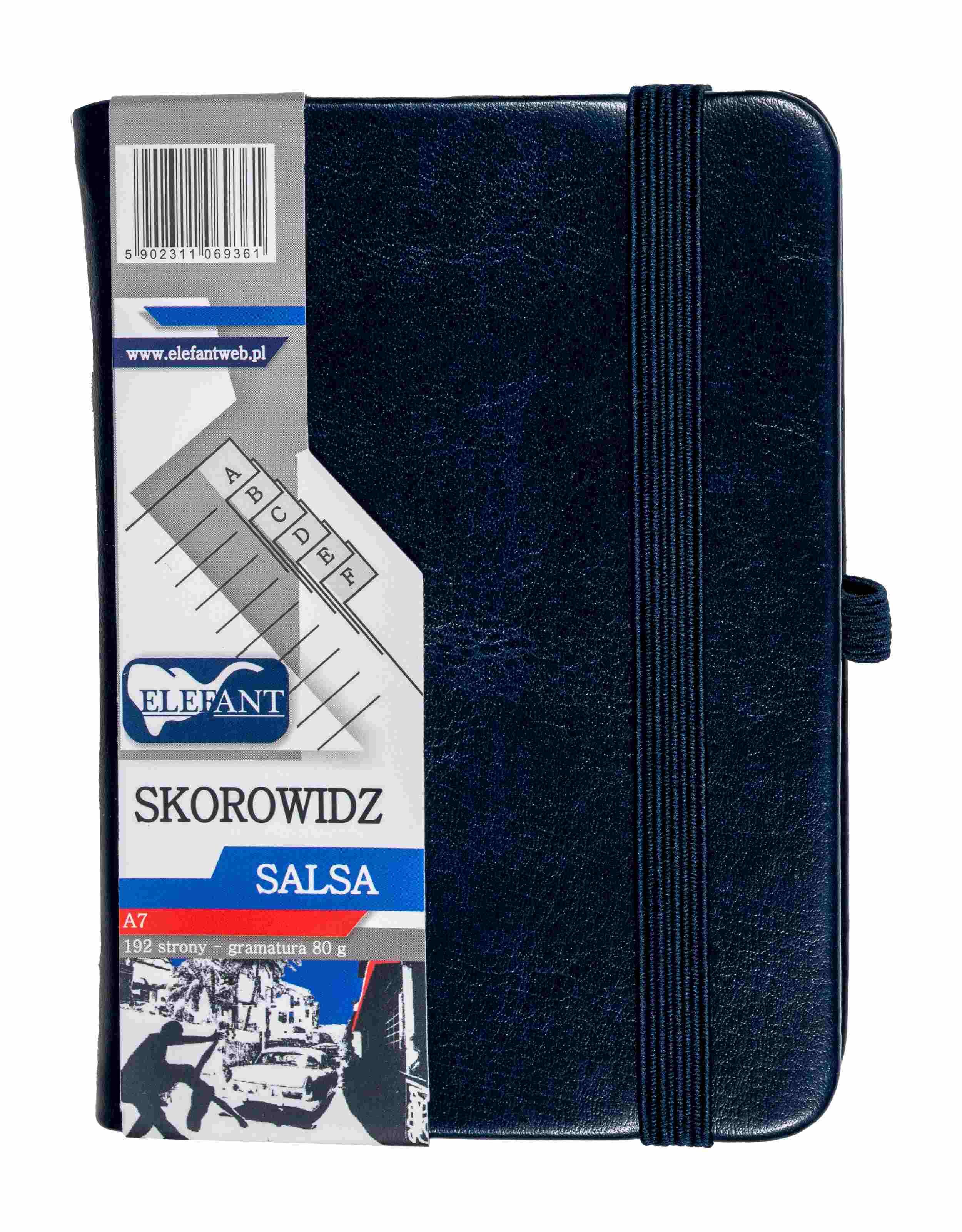 Skorowidz A7 Salsa granatowy