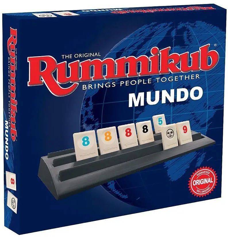 Gra rummikub mundo blue lmd3600