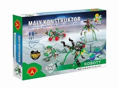 Mały konstruktor 4 w 1 Roboty