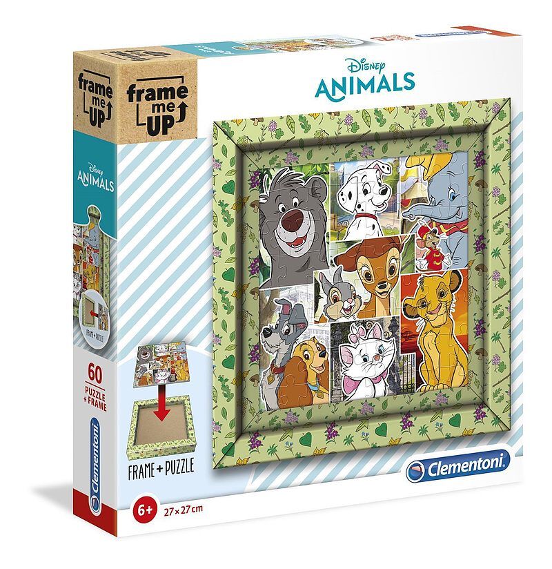Puzzle 60 frame me up disney zwierzęta 38804