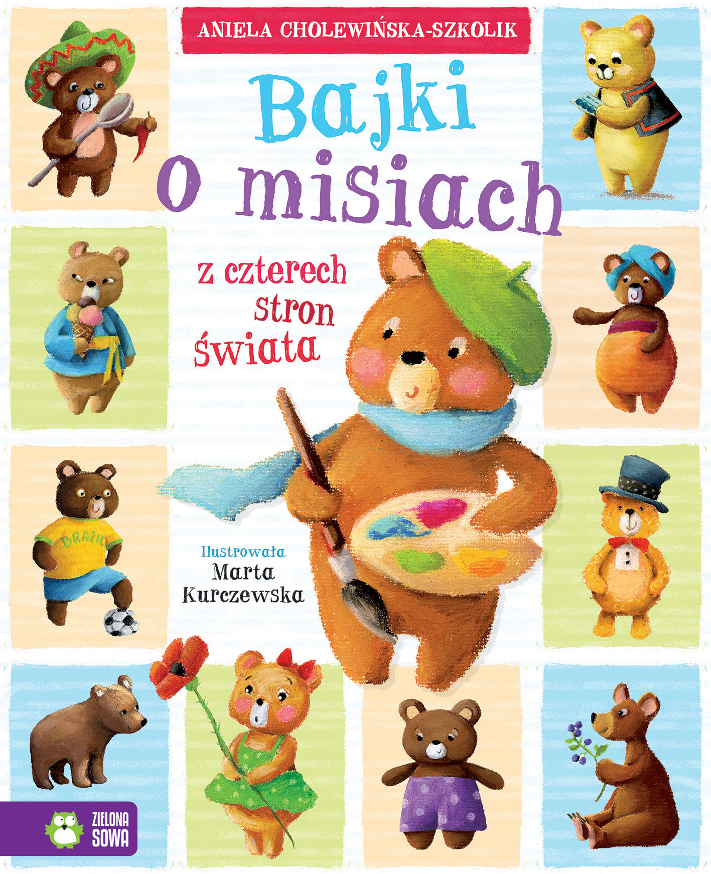 Bajki o misiach z czterech stron świata (zestaw)