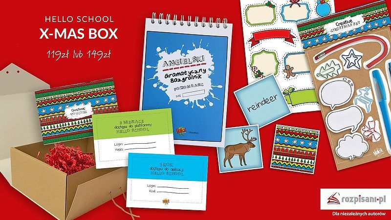 Angielski. Gramatyczny Bazgrolnik BIG X-MAS BOX
