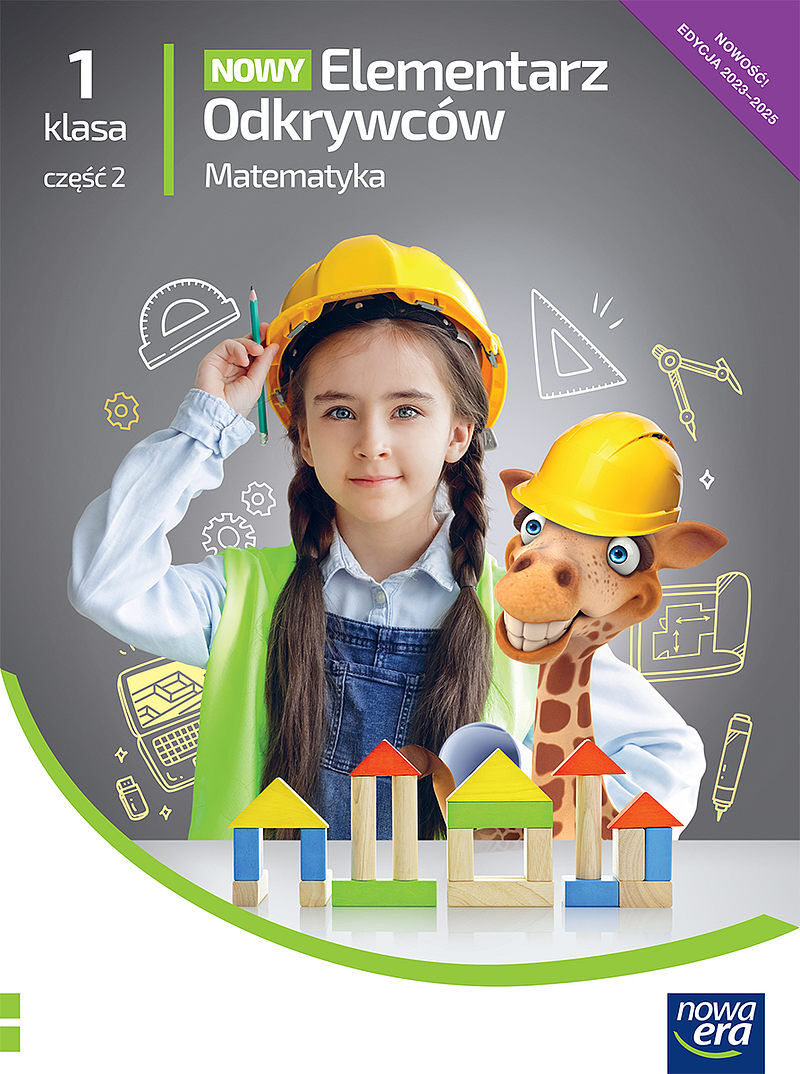 Elementarz odkrywców neon klasa 1 część 2 podręcznik matematyczny edycja 2023-2025