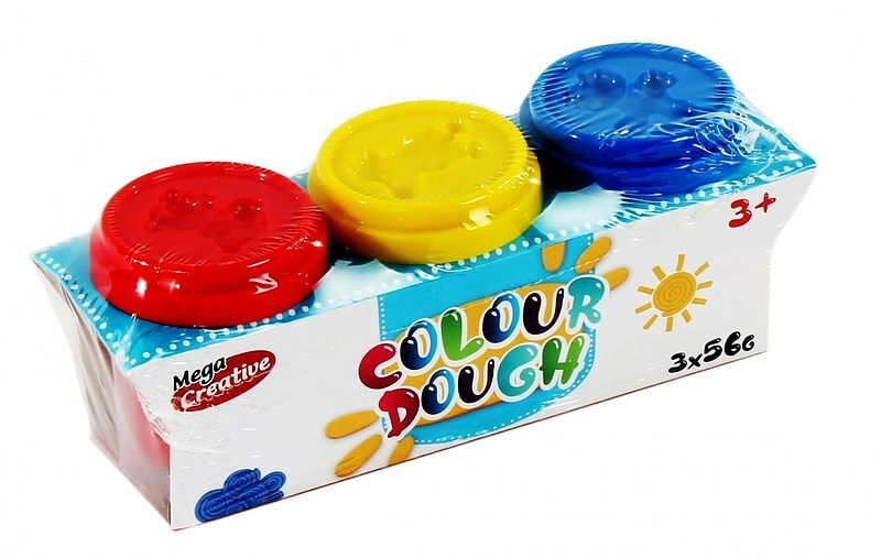 Masa plastyczna 3 kolory zestaw