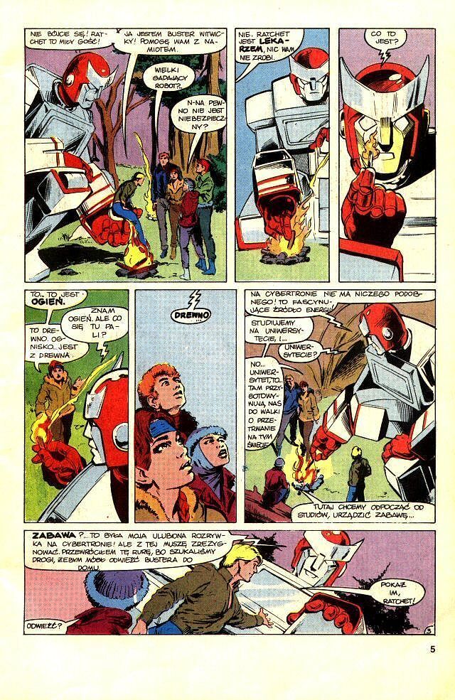 Transformers - 4 - (1/1992) Szkoła walki / Powtórka z przeszłości