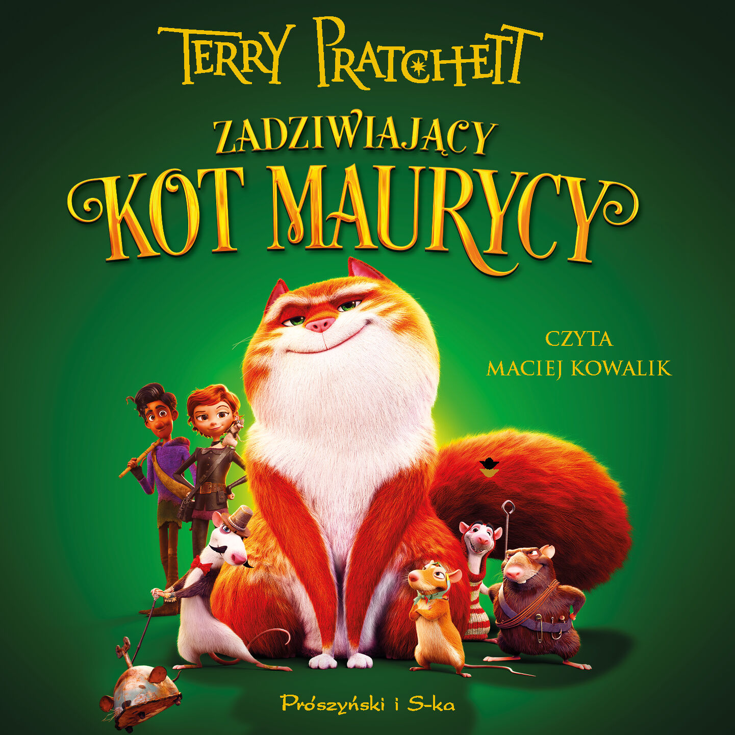 Zadziwiający kot Maurycy (audiobook MP3)