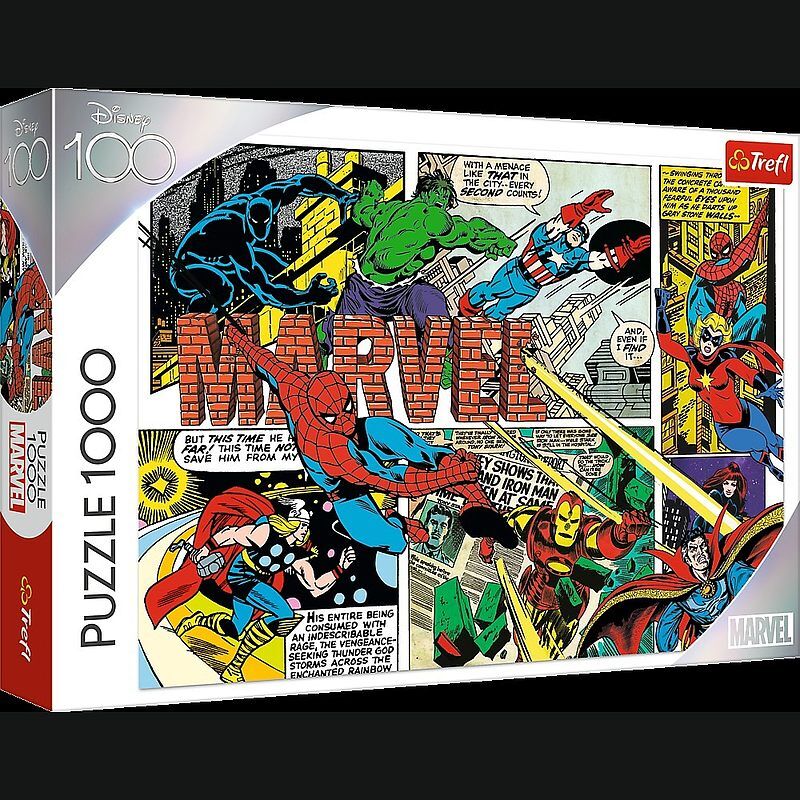Puzzle 100 niepokonani avengersi disney 100 10759